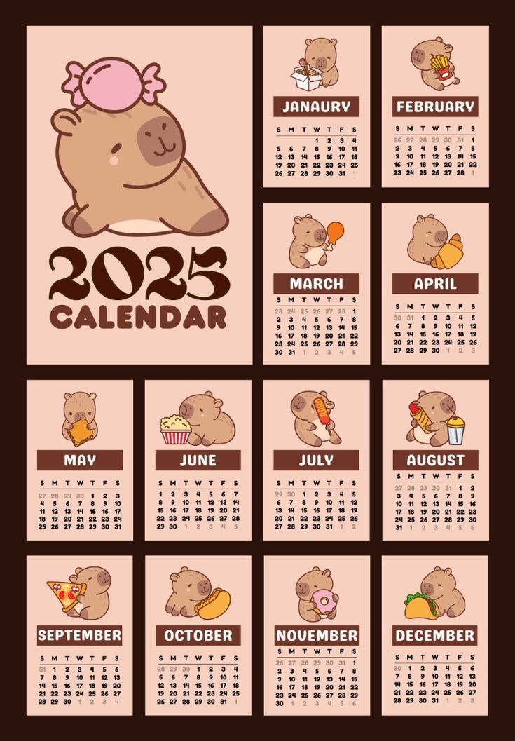 adorable capybara backgrounds