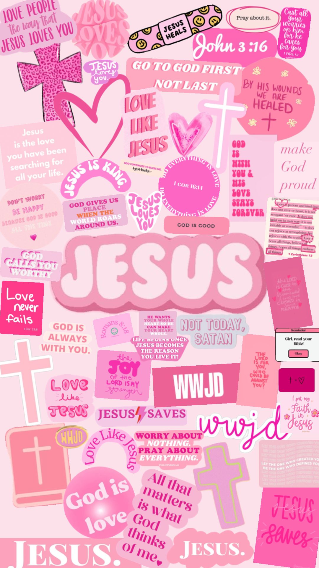 adorable Jesus-themed wallpapers