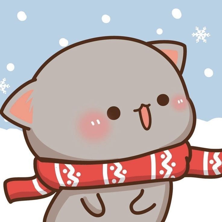 adorable Mochi Cat wallpaper designs