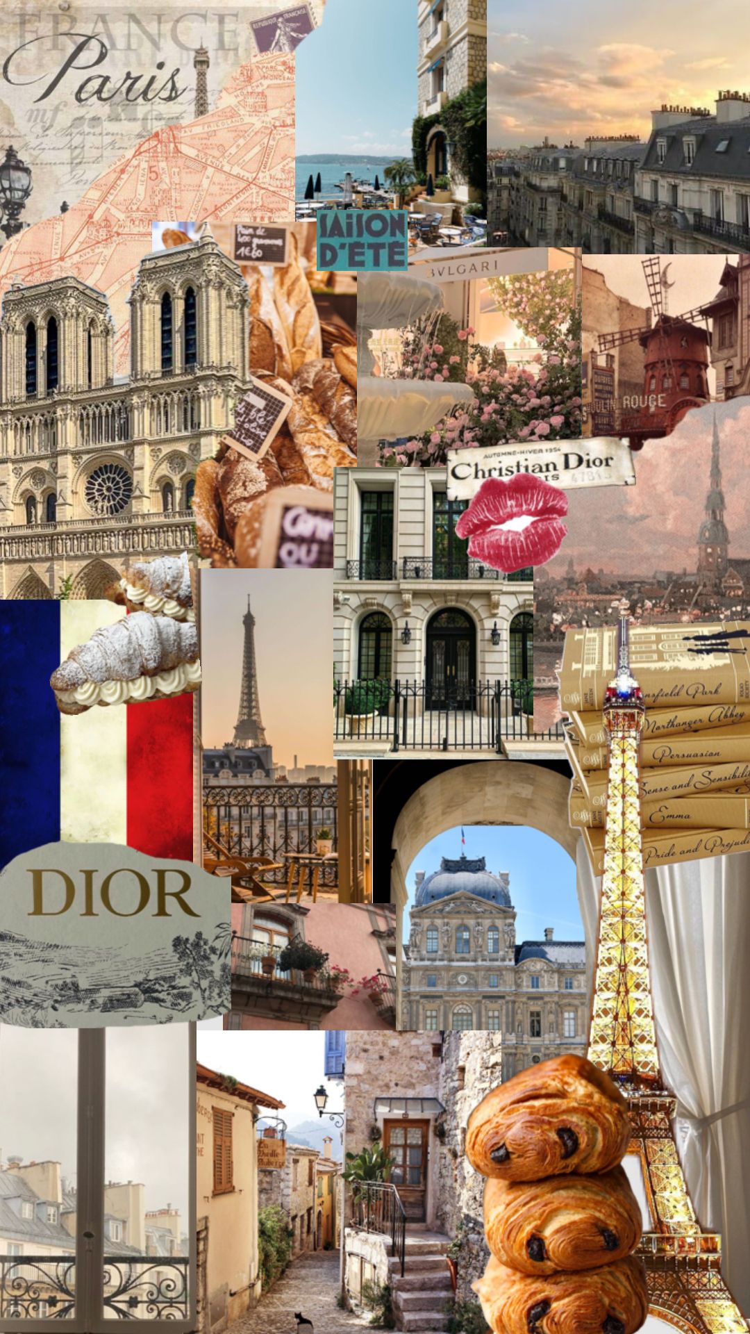 adorable parisian wallpapers