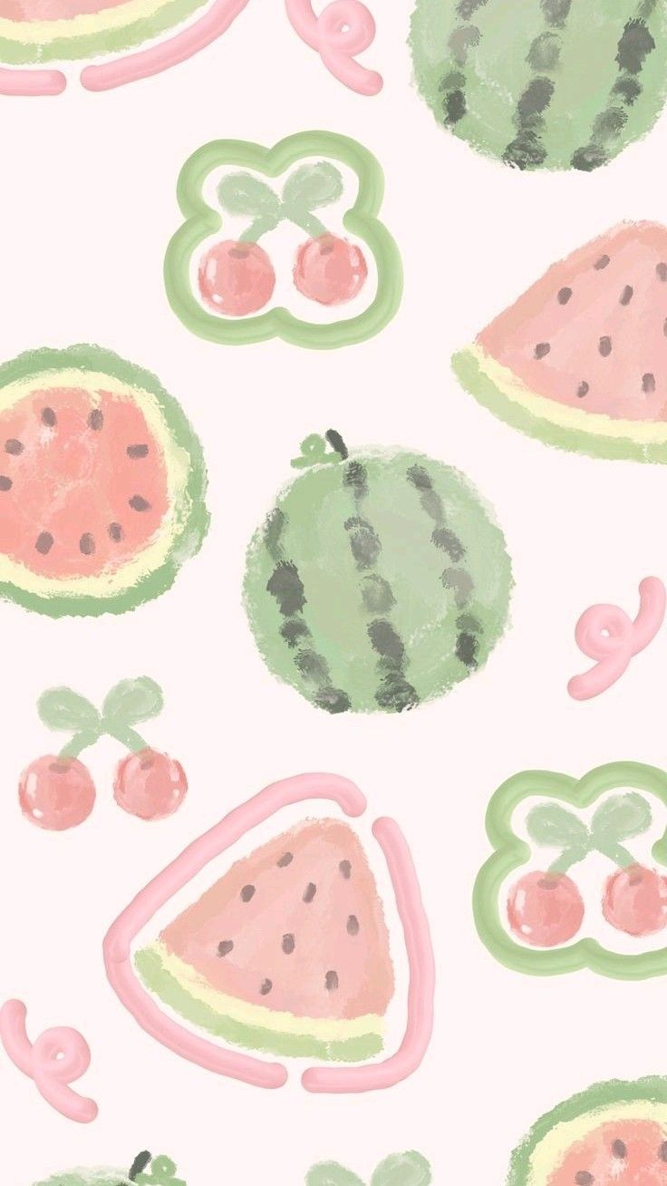 adorable watermelon backgrounds