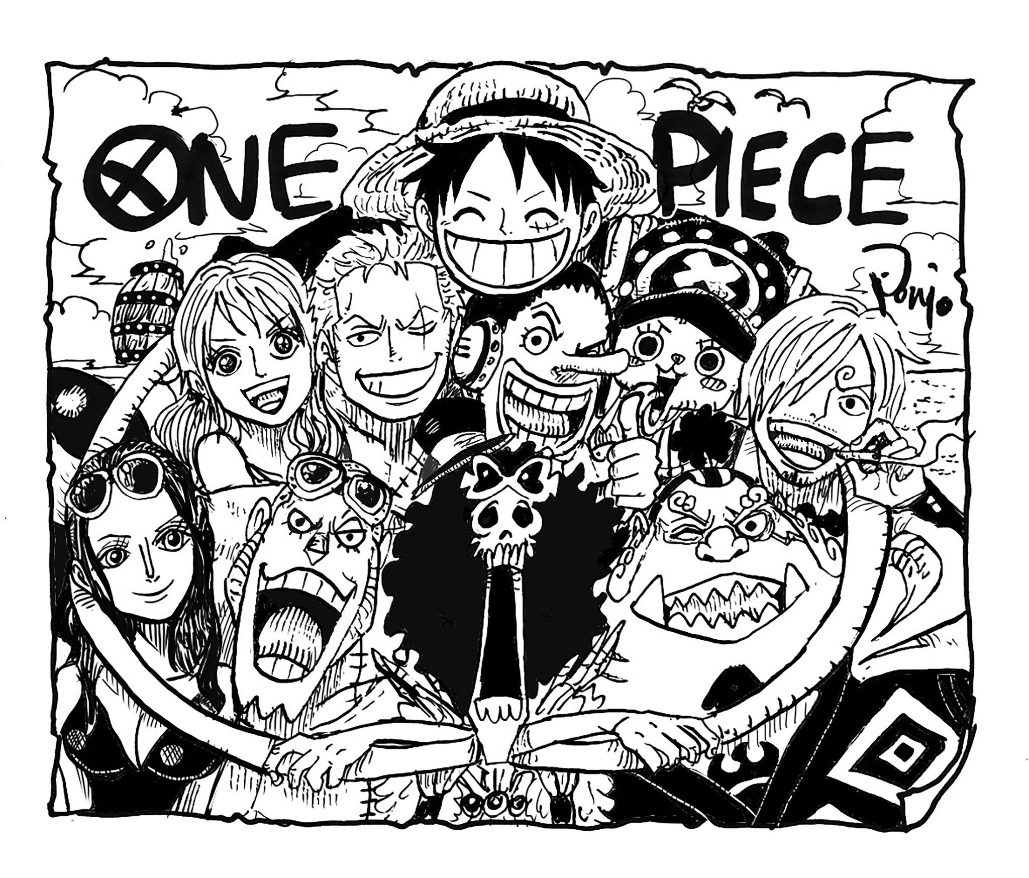 aesthetic cute One Piece wallpapers options