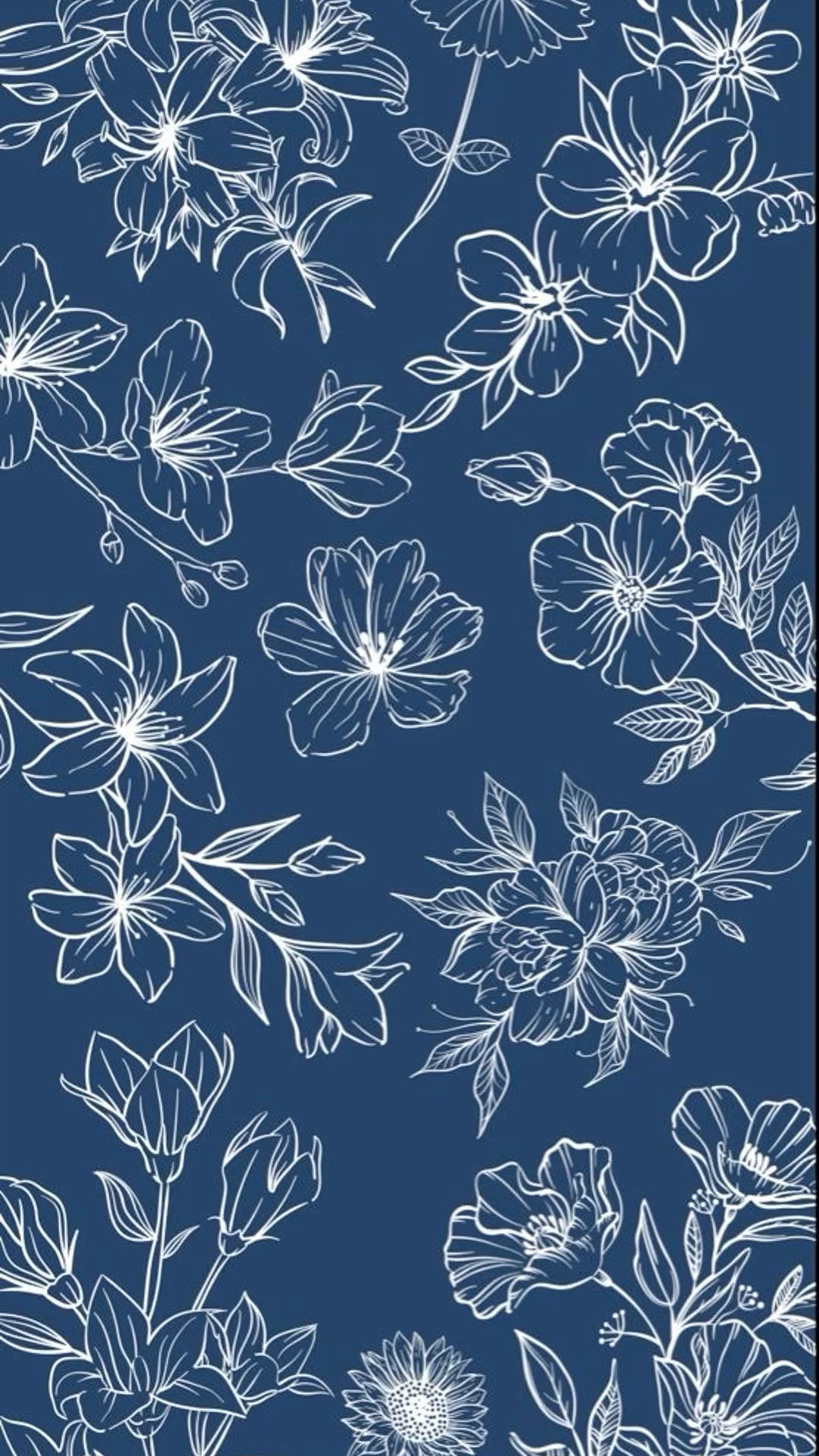 aesthetic navy blue wallpapers