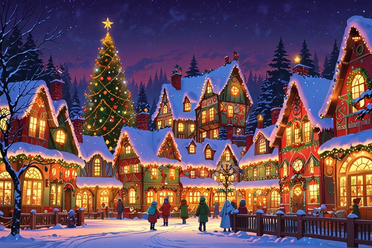 charming cozy Christmas wallpapers