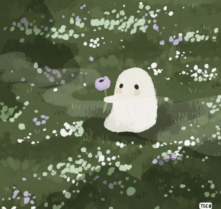 charming ghost art wallpapers