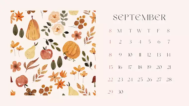 charming September wallpaper collection