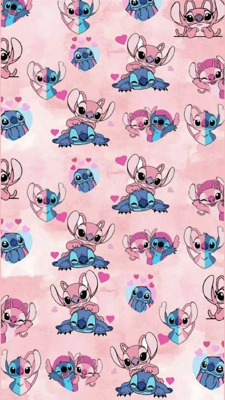 charming Stitch and Angel device wallpapers