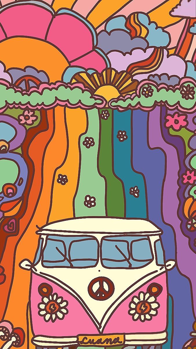 colorful cute hippie wallpapers