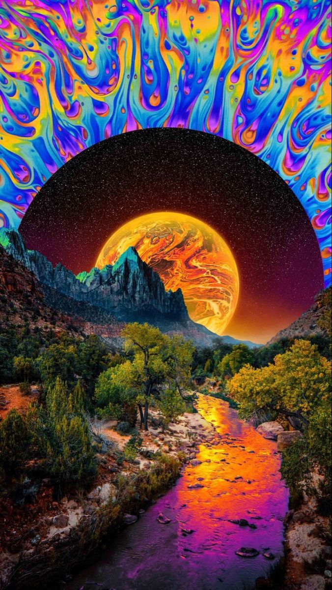 colorful cute trippy wallpapers online