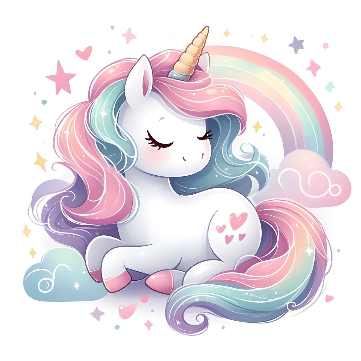 colorful cute unicorn wallpapers for kids