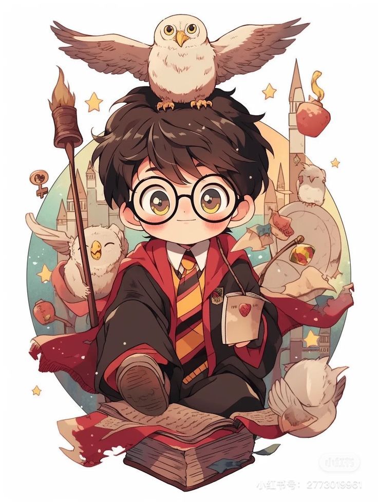 colorful Harry Potter wallpaper collection