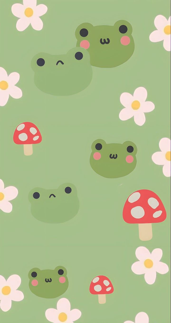 cute aesthetic wallpapers green