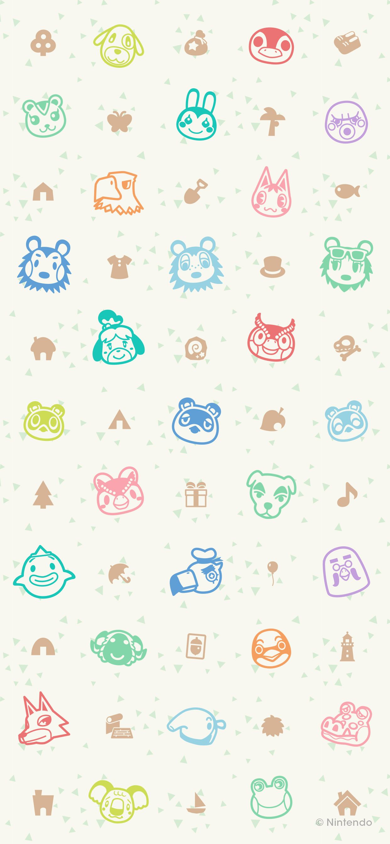 cute animal crossing wallpapers 0025