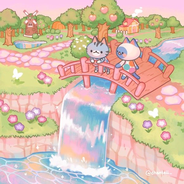 cute animal crossing wallpapers 0039