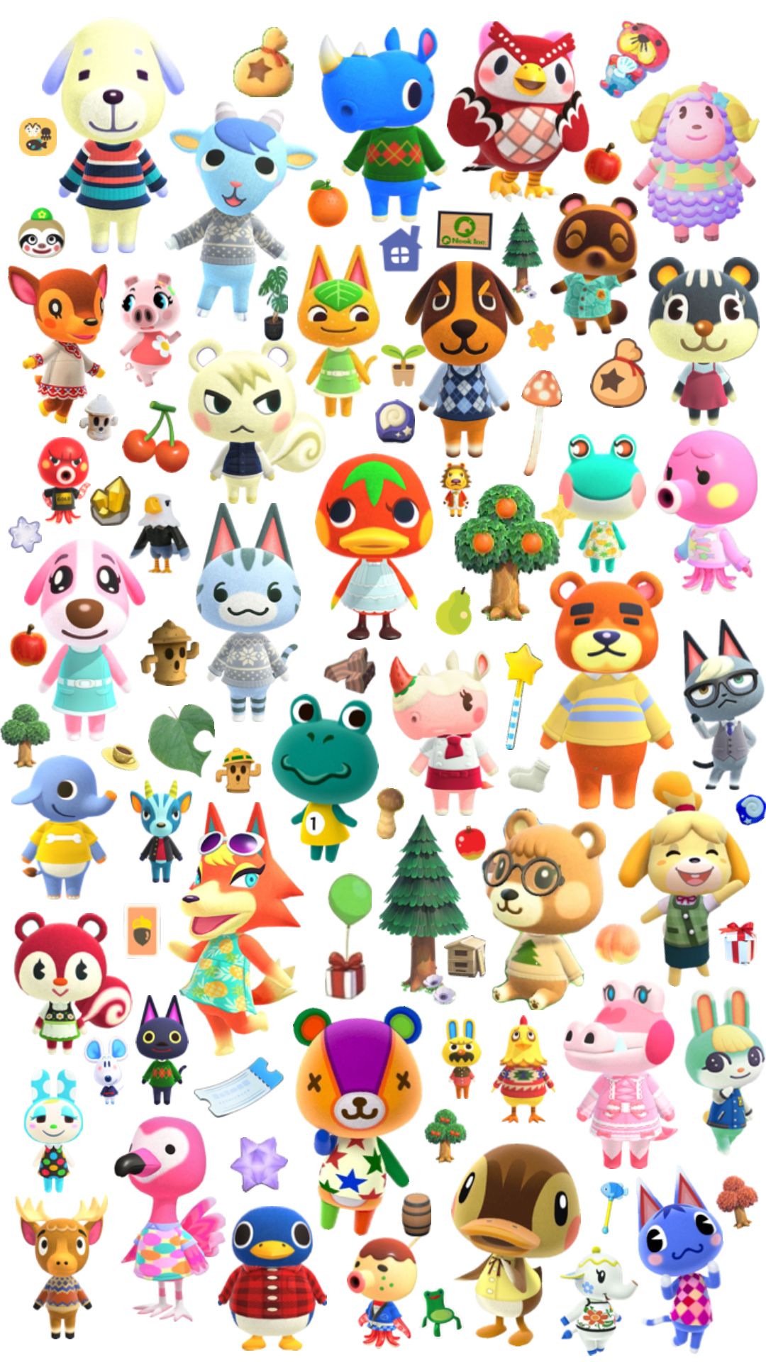 cute animal crossing wallpapers 0042