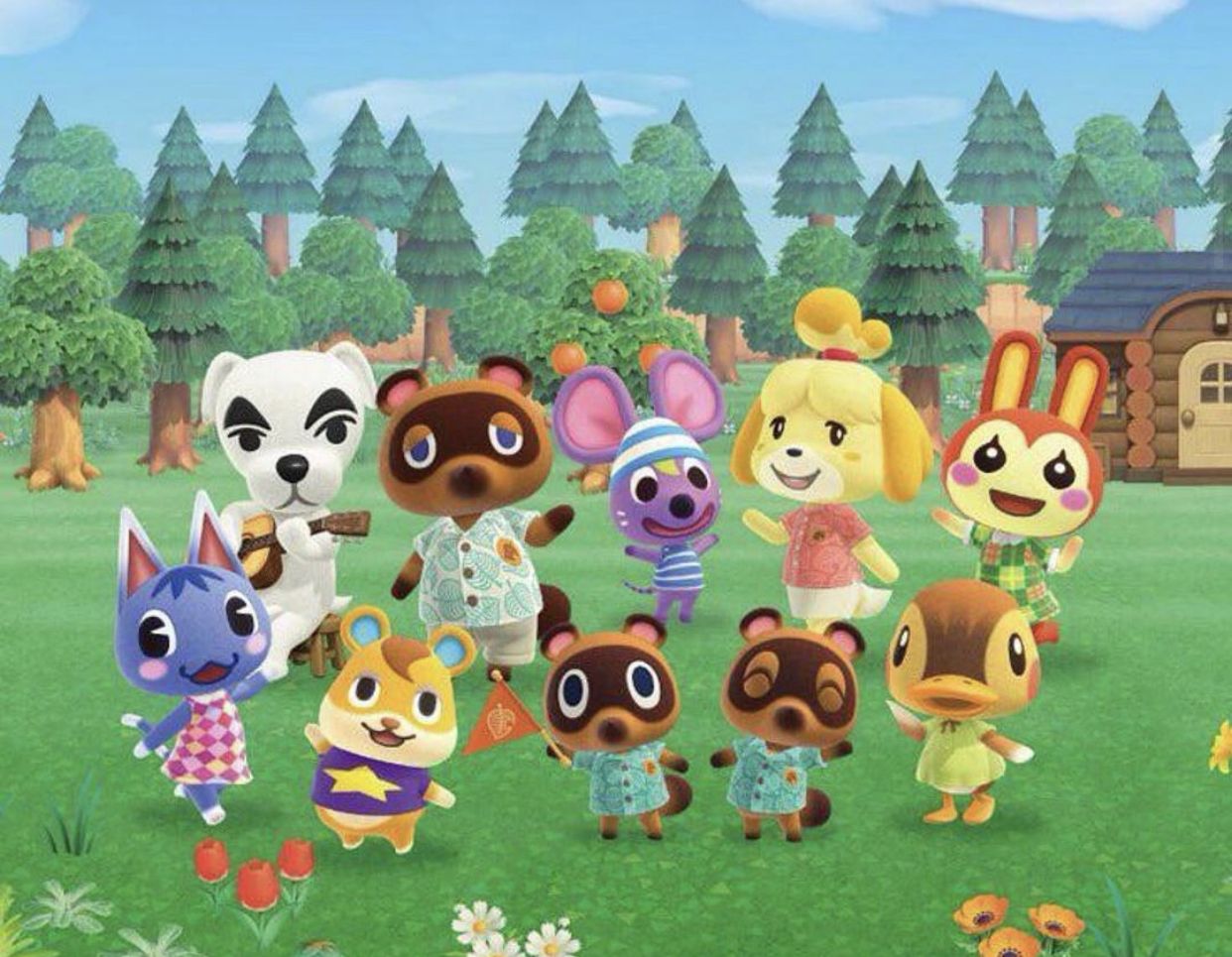 cute animal crossing wallpapers 0073