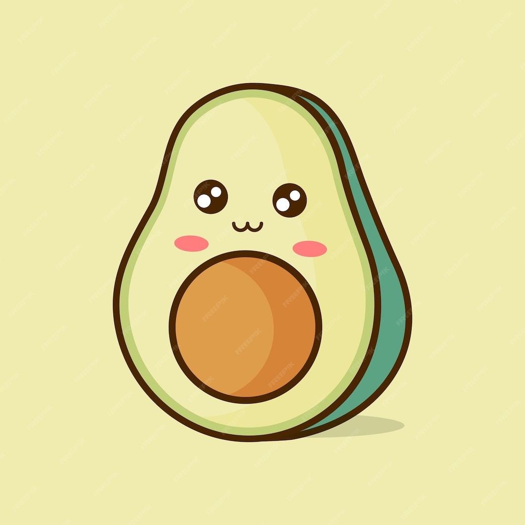 cute avocado wallpapers 0010