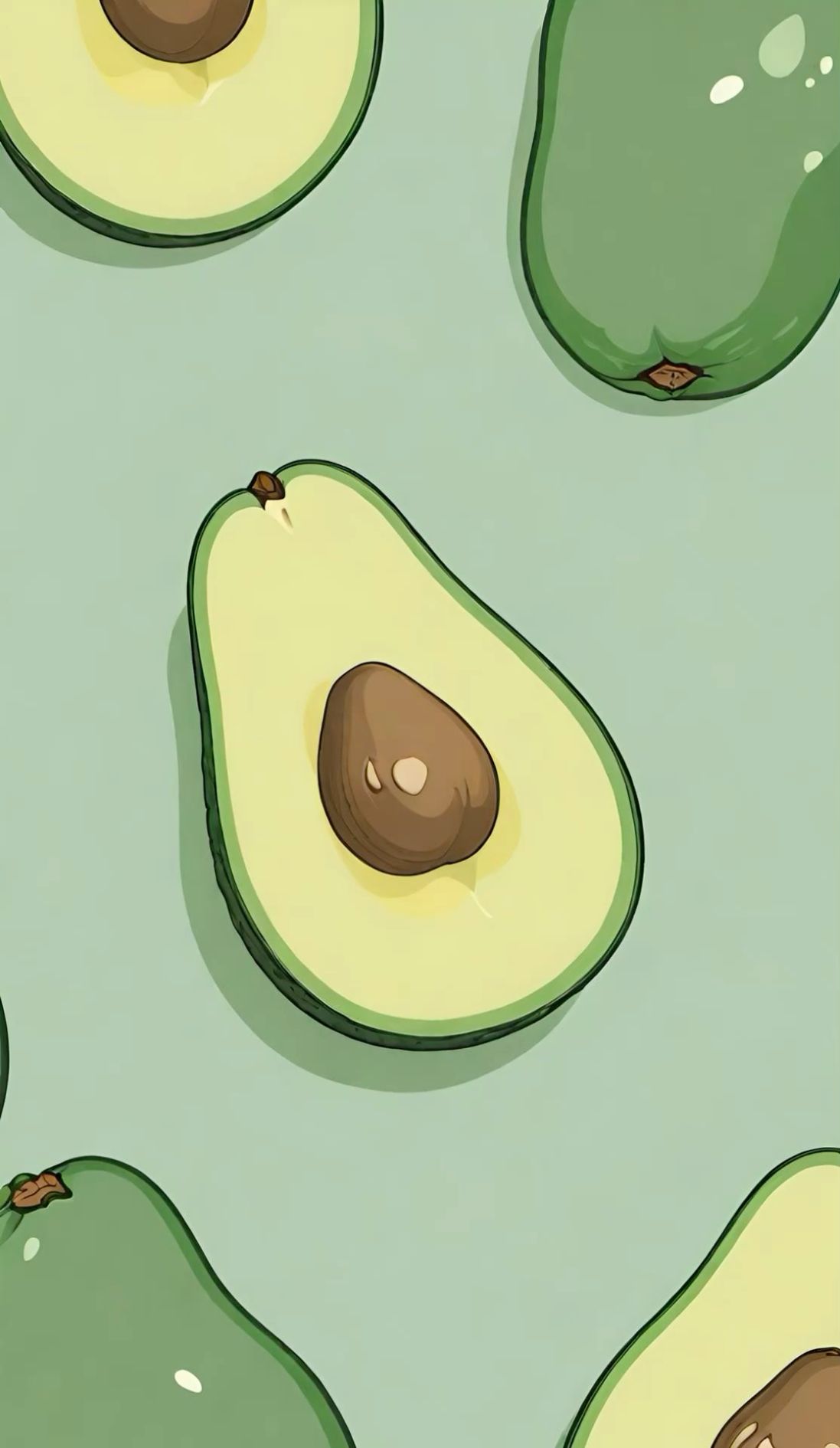 cute avocado wallpapers 0011