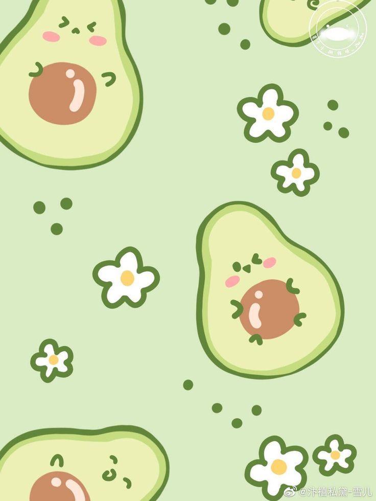 cute avocado wallpapers 0029