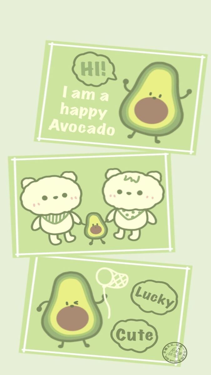 cute avocado wallpapers 0039