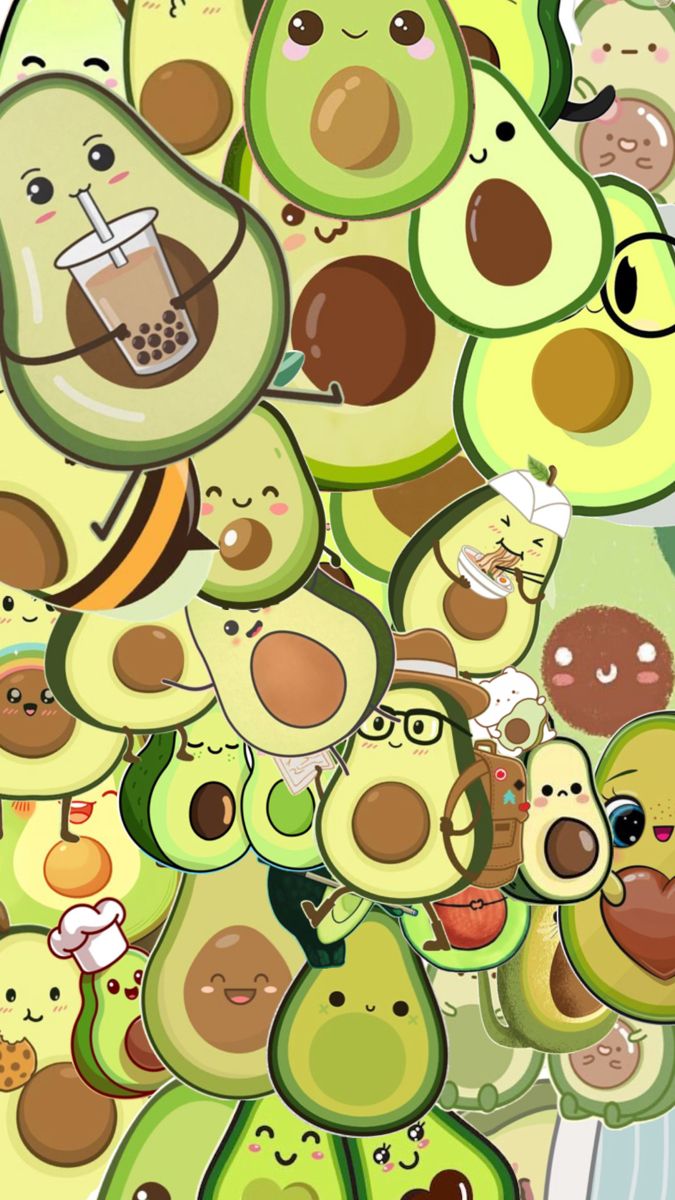 cute avocado wallpapers 0069