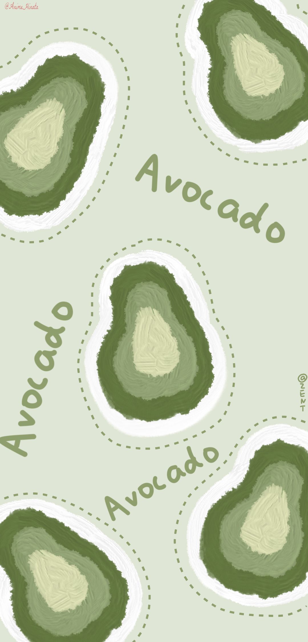 cute avocado wallpapers 0075