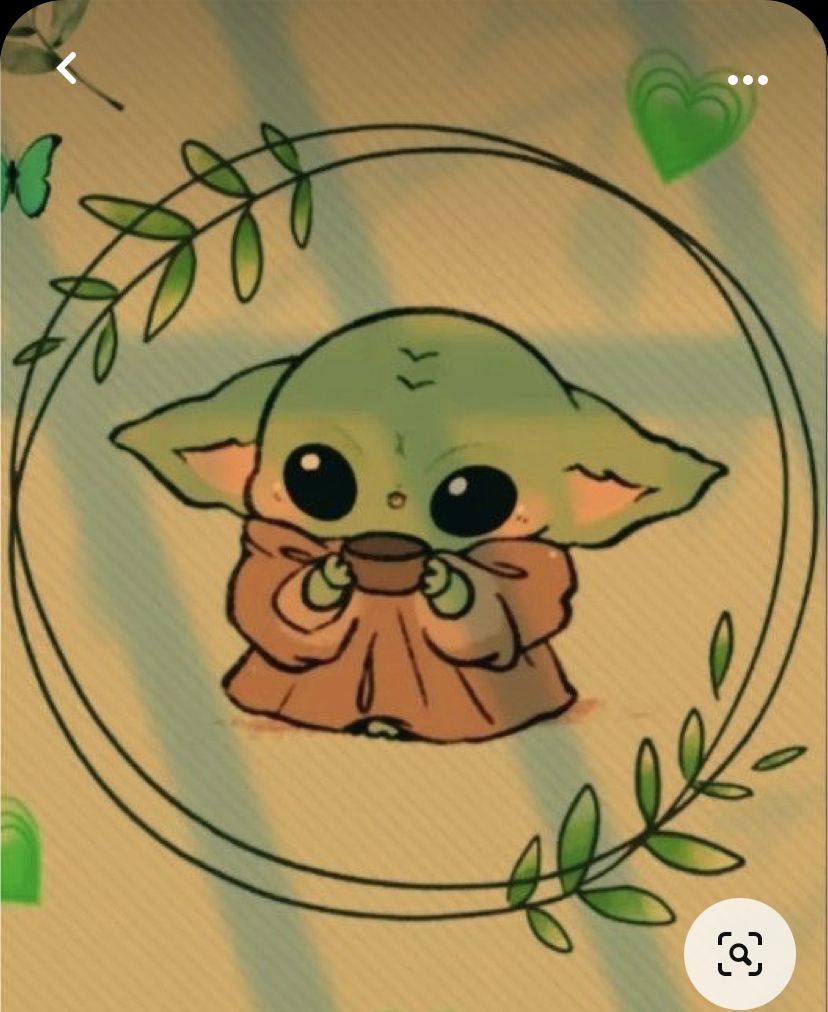 cute Baby Yoda wallpapers aesthetic