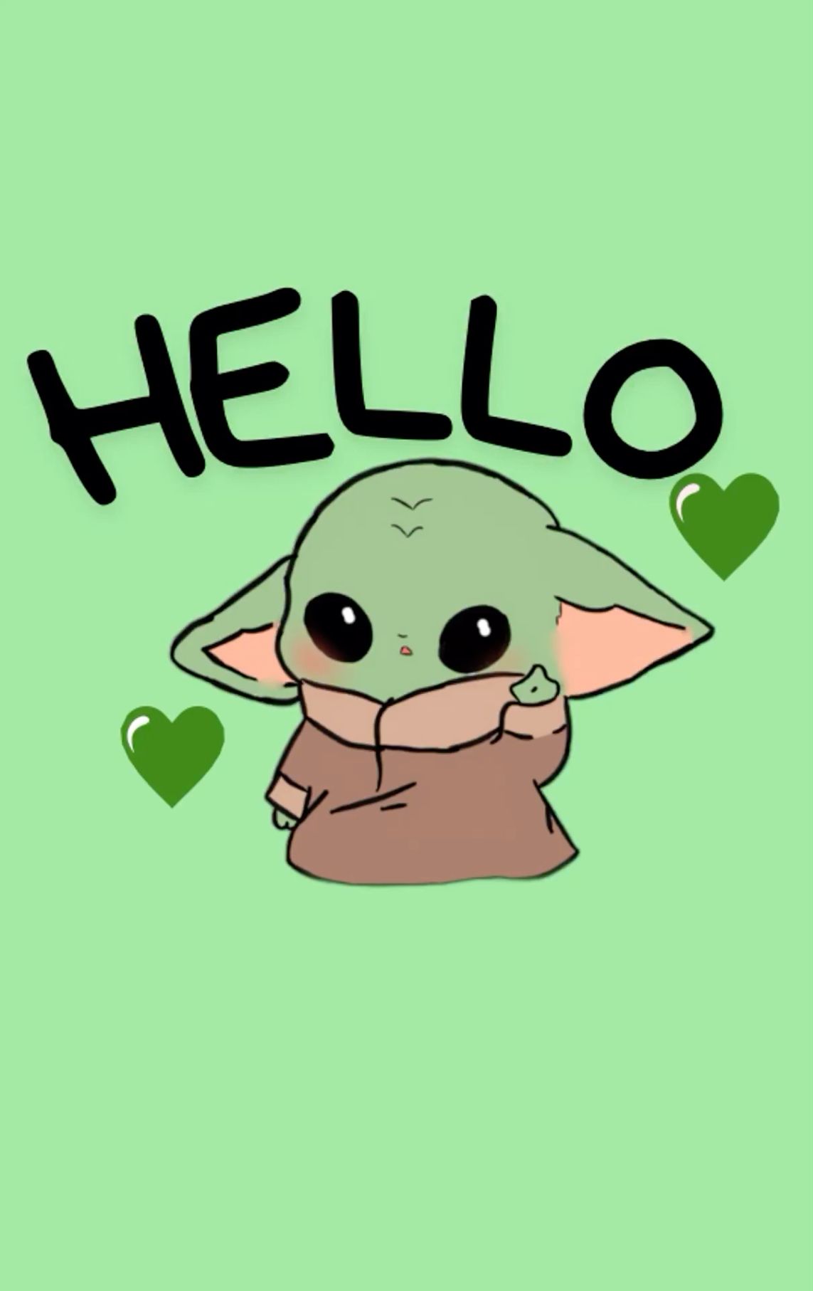 cute Baby Yoda wallpapers 0015