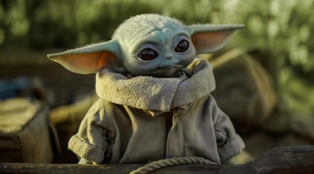 cute Baby Yoda wallpapers 0016