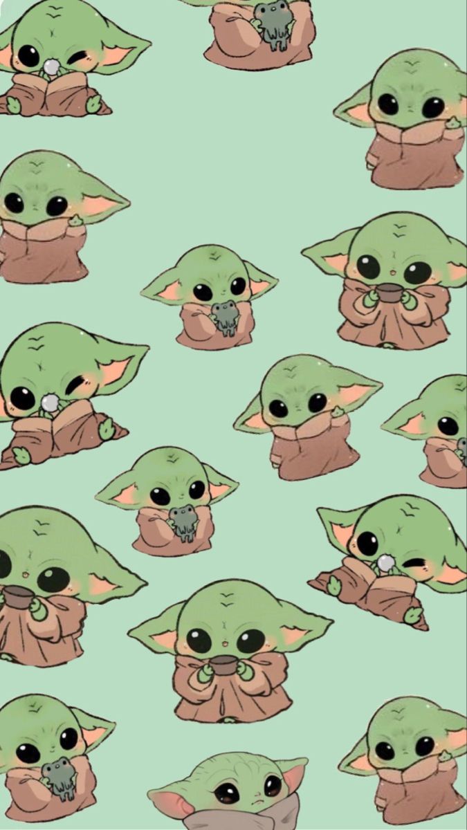 cute Baby Yoda wallpapers 0031