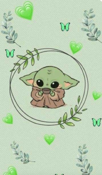 cute Baby Yoda wallpapers 0033