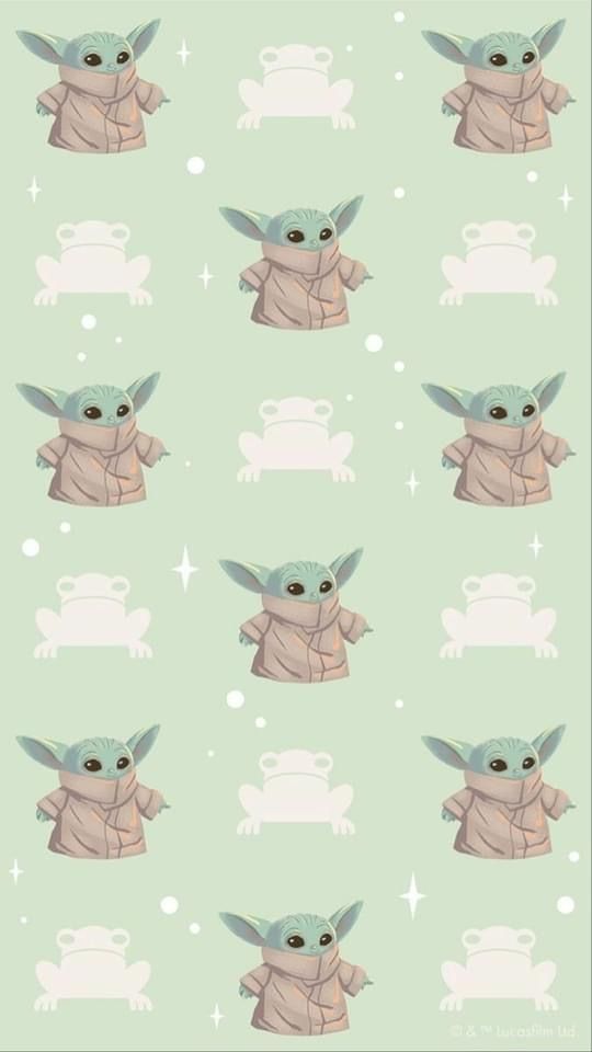 cute Baby Yoda wallpapers 0042