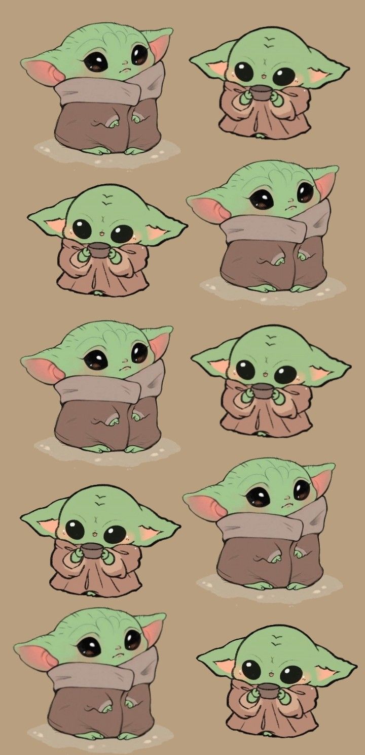 cute Baby Yoda wallpapers 0054