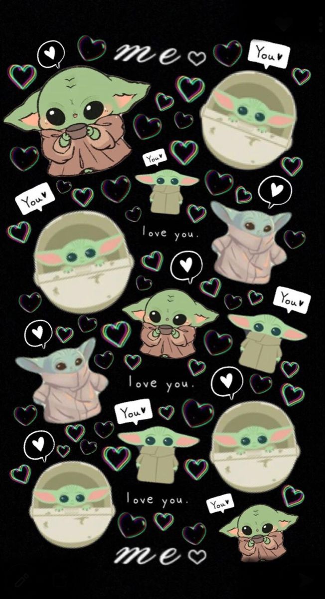 cute Baby Yoda wallpapers 0076