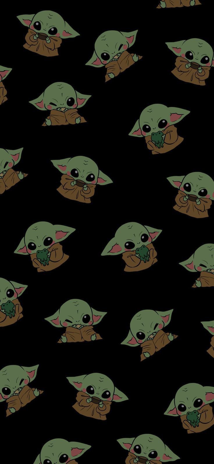 cute Baby Yoda wallpapers 0094