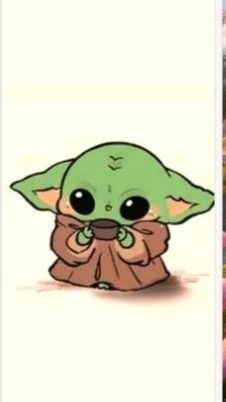 cute Baby Yoda wallpapers 0096