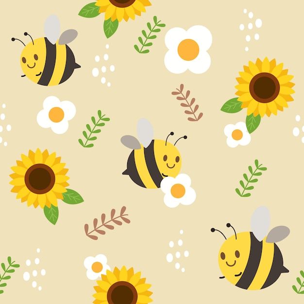 cute bee wallpapers 0012