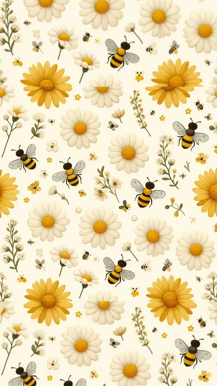 cute bee wallpapers 0032