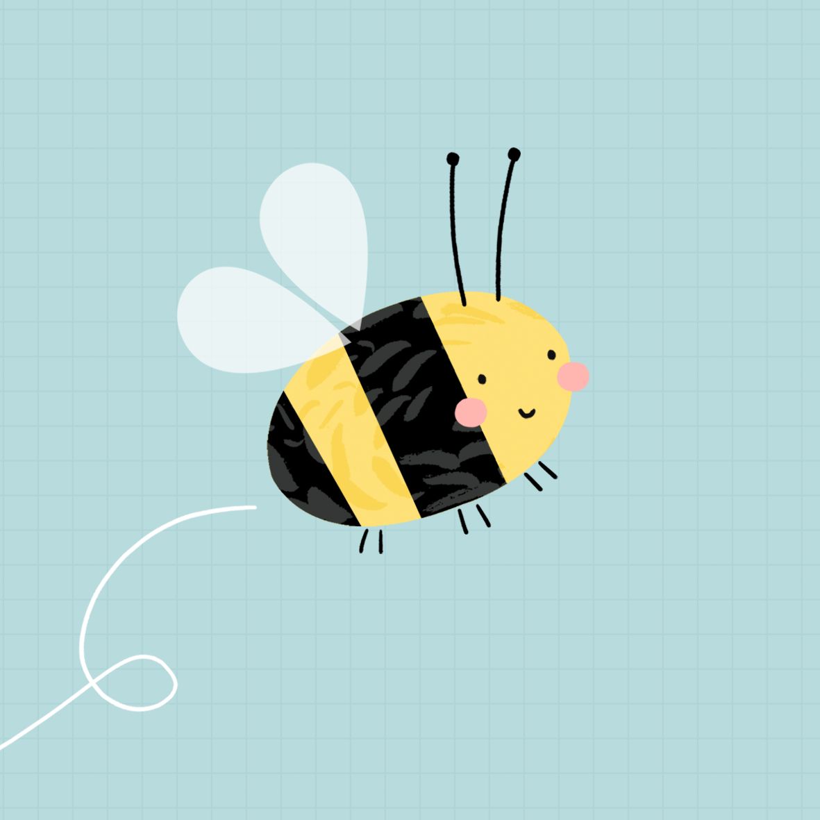 cute bee wallpapers 0092