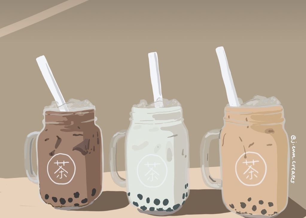 cute boba wallpapers for desktop.