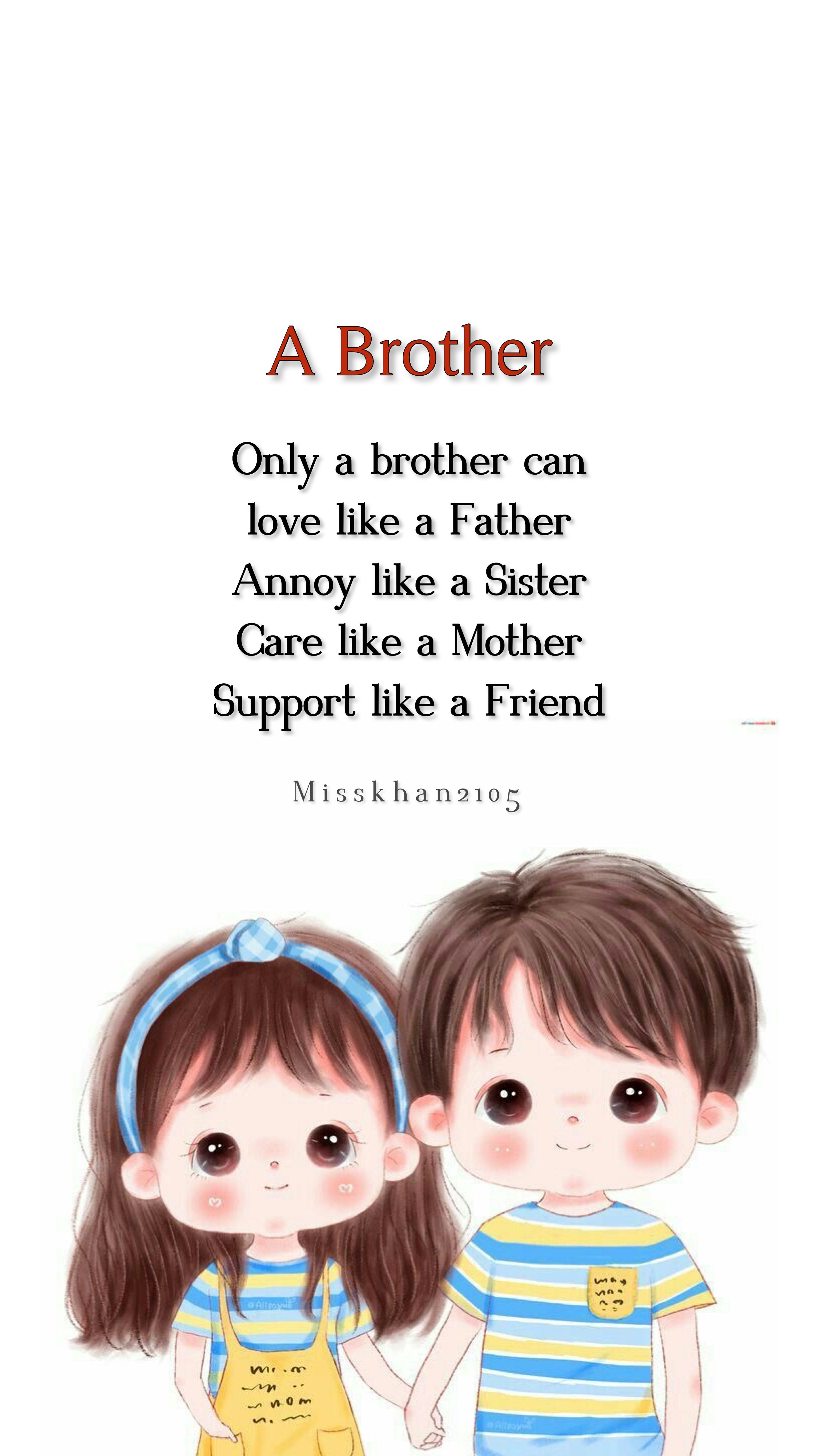 cute brother and sister wallpapers 0010