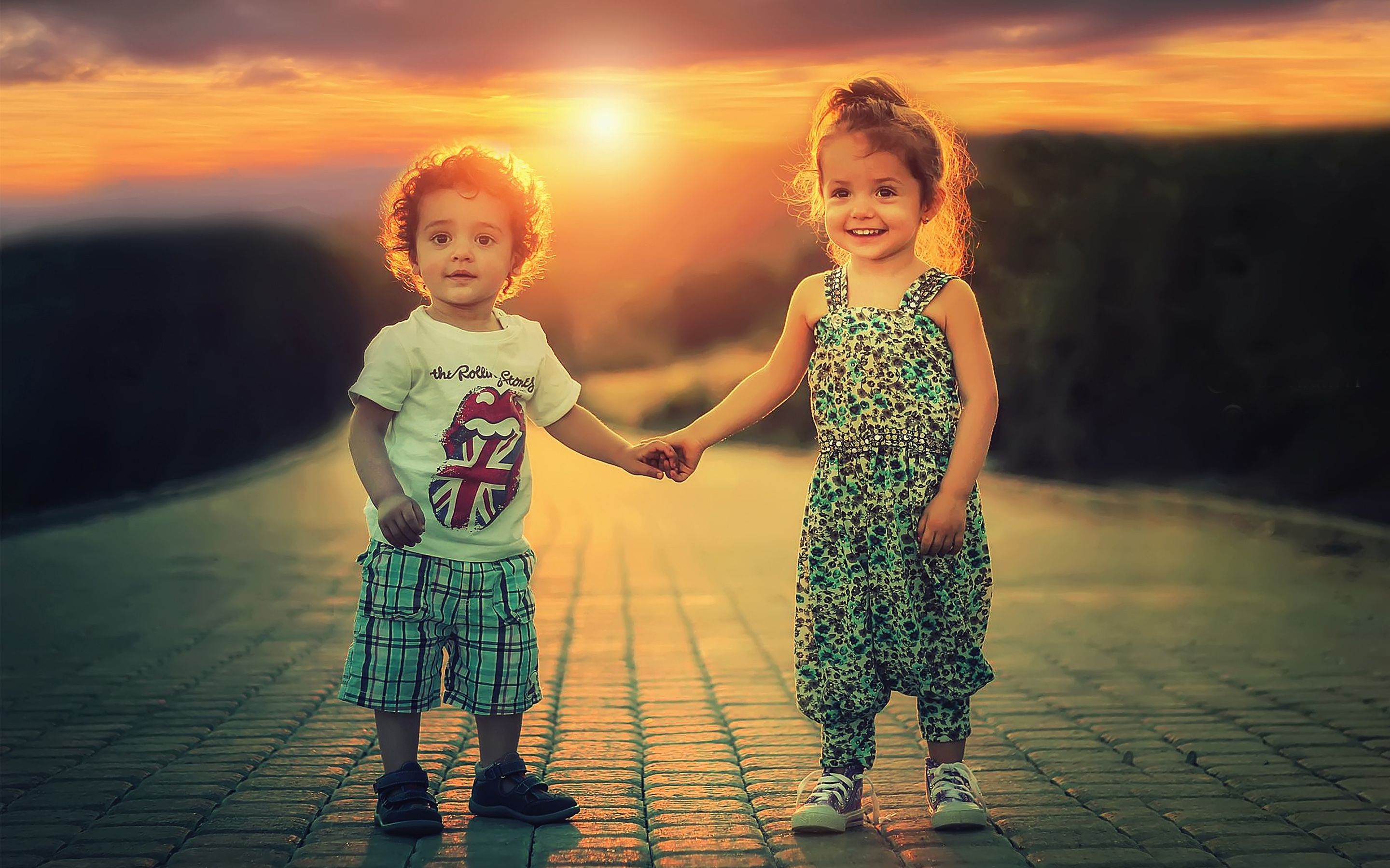 cute brother and sister wallpapers 0030