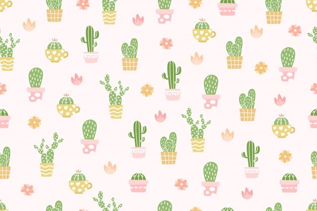 cute cactus wallpapers 0021