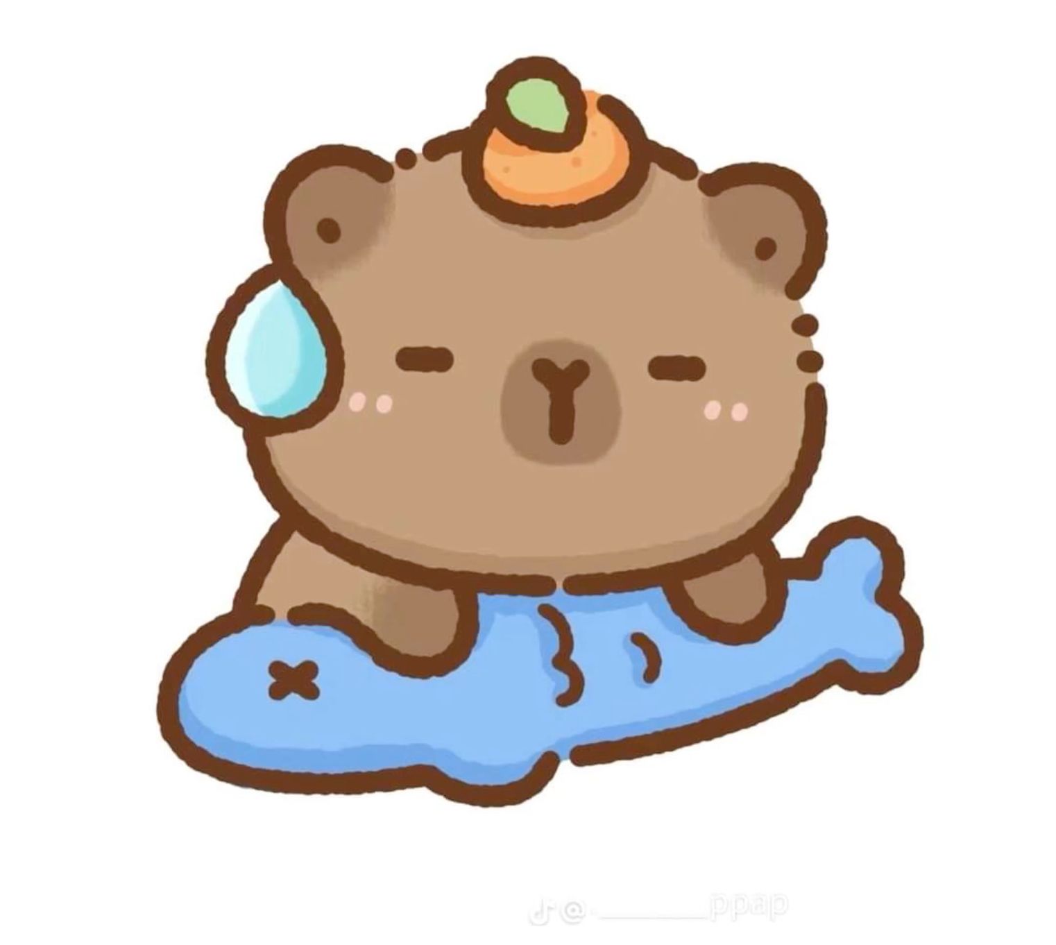 cute capybara wallpapers 0031