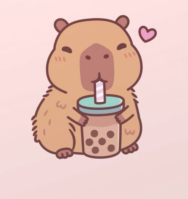 cute capybara wallpapers 0037