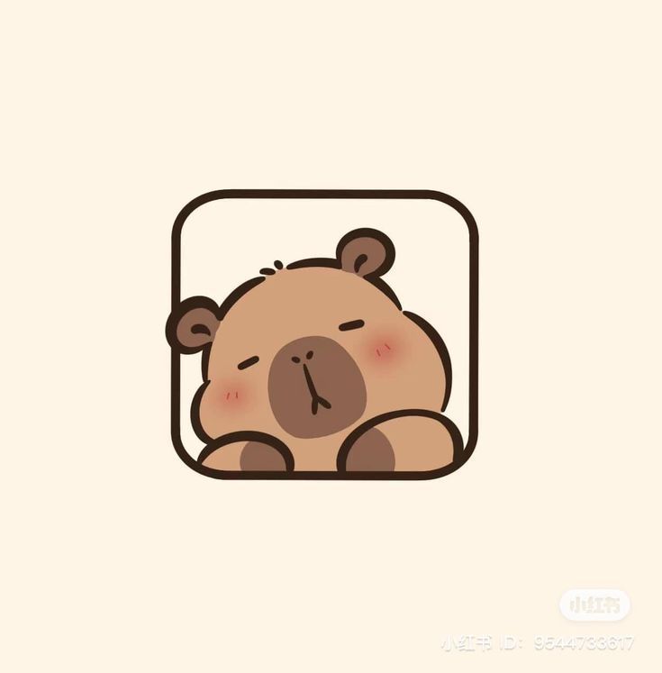 cute capybara wallpapers 0095