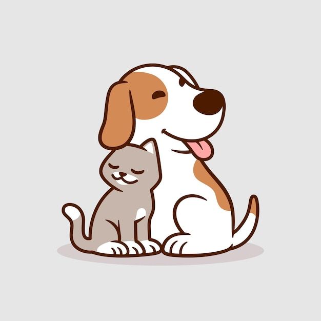 cute cat and dog wallpapers 0011