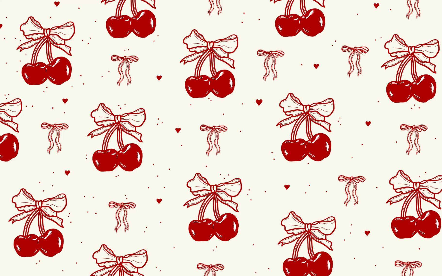 cute cherry-themed wallpapers