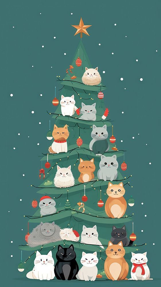 cute Christmas Tree wallpapers 0014