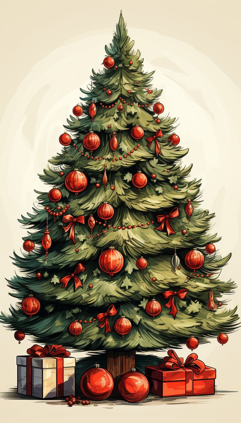 cute Christmas Tree wallpapers 0020